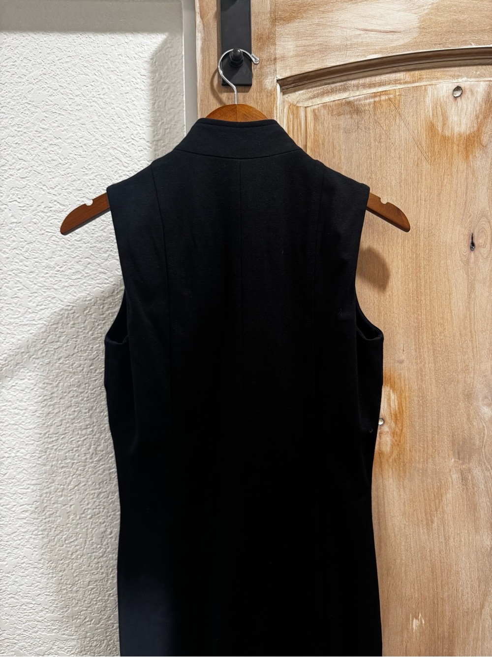 Akris Punto Black Cap-Sleeve Sheath Dress - Picture 12 of 14